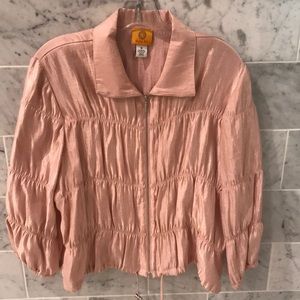 Ruby Rd. NWOT shimmery pink jacket - so pretty!😍